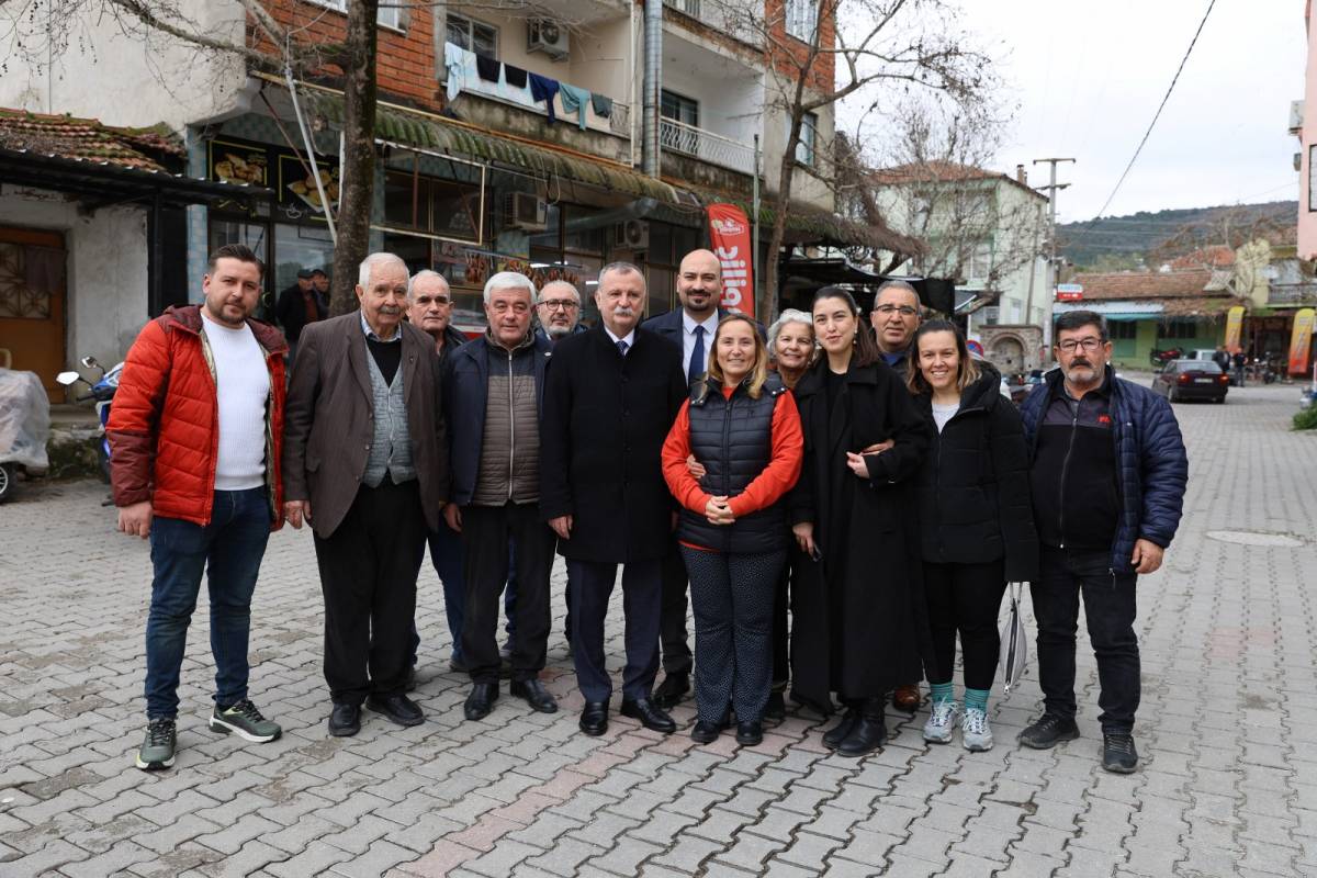 Başkan Balaban Üçpınar’da Projeleri Açıkladı