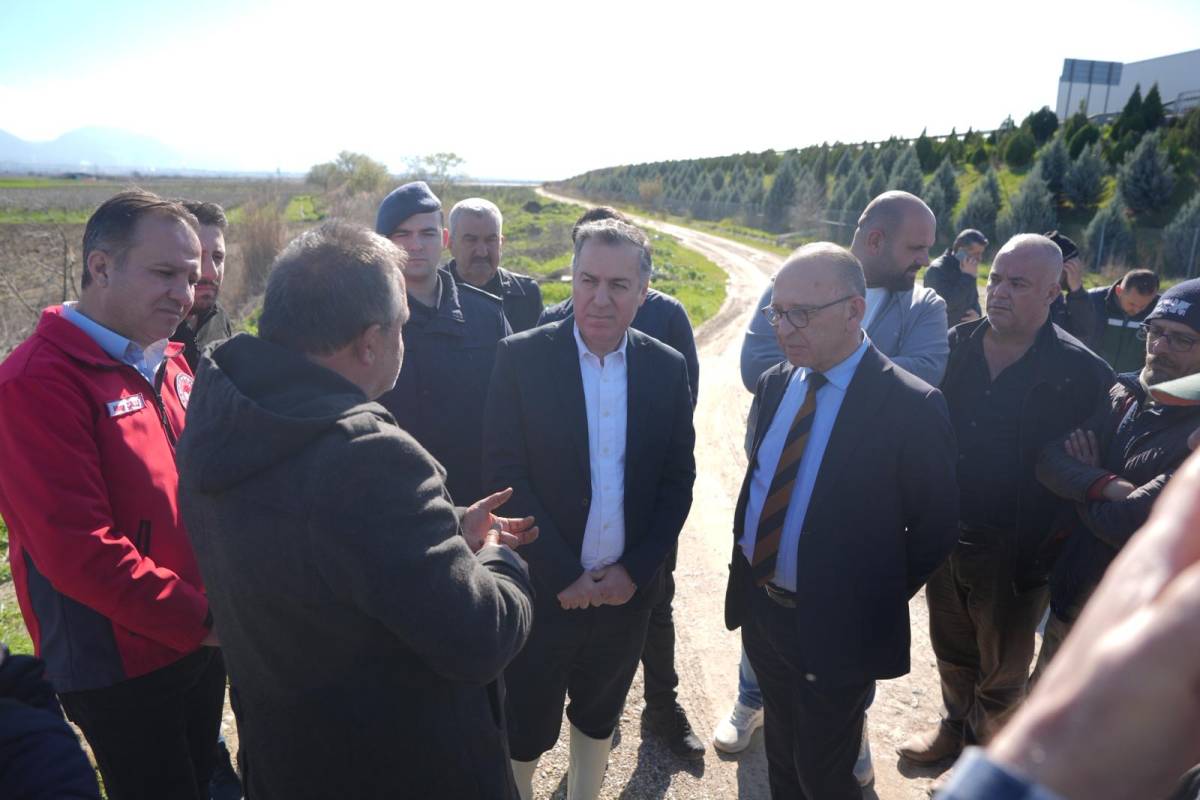 Gediz Çayı Taşkını: Çetin Akın Sahada