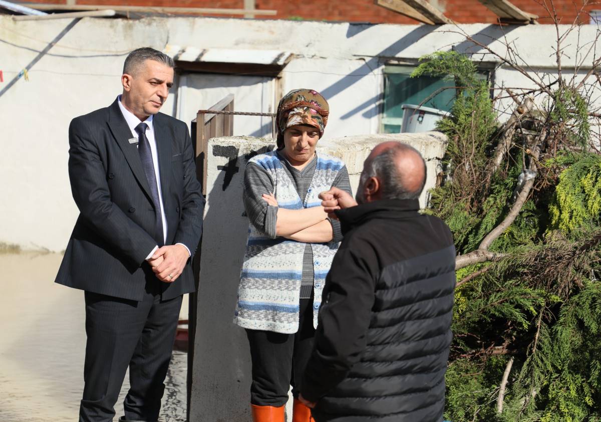 Başkan Şimşek Akpınar Mahallesi’nde İncelemelerde Bulundu