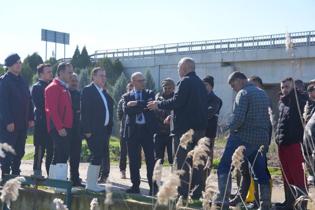 Gediz Çayı Taşkını: Çetin Akın Sahada