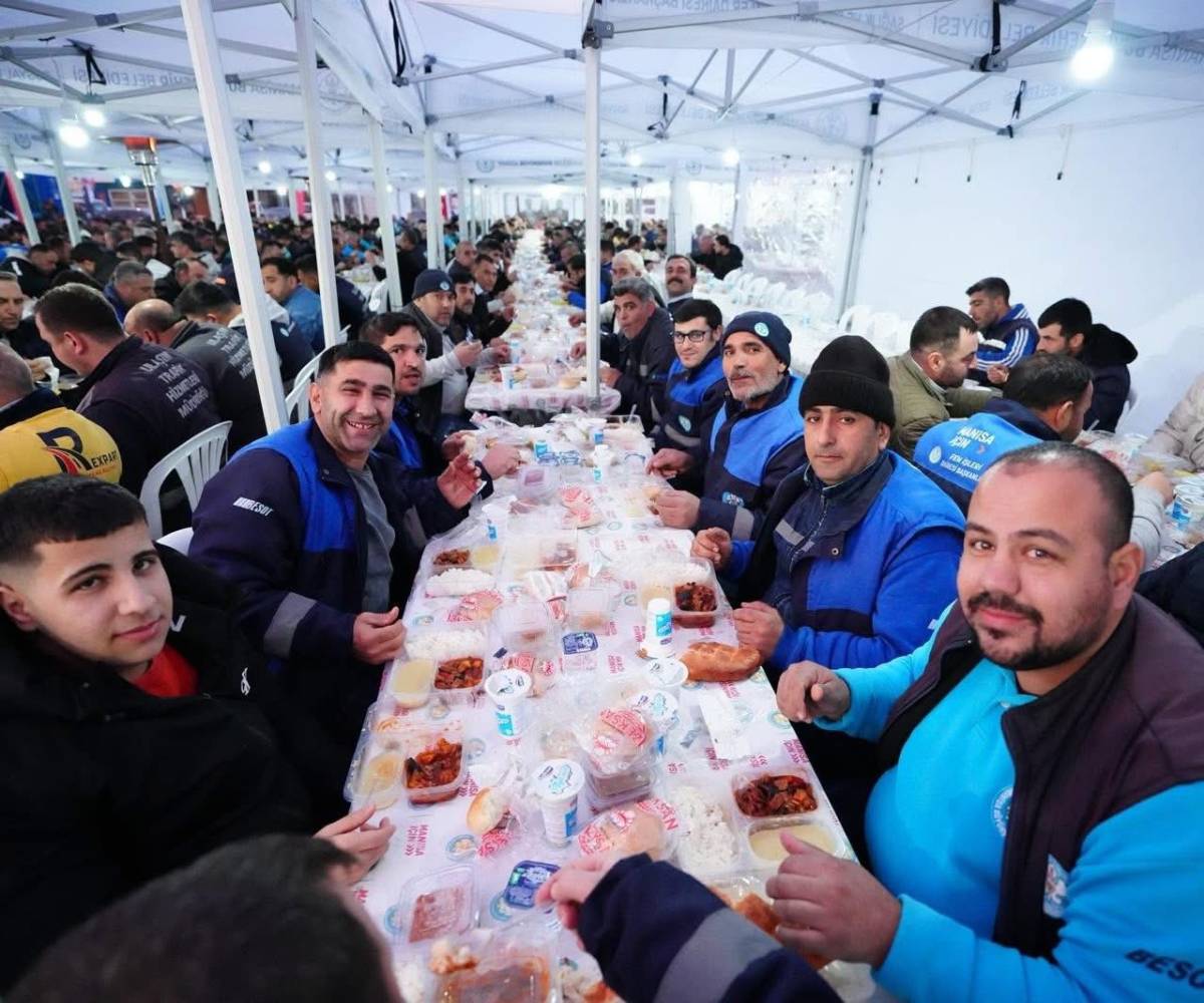 Başkan Dutlulu’dan Saha Personeline İftar Sofrasında Teşekkür ve Ek Ödeme Müjdesi