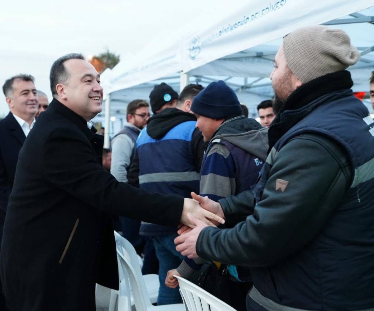 Başkan Dutlulu’dan Saha Personeline İftar Sofrasında Teşekkür ve Ek Ödeme Müjdesi