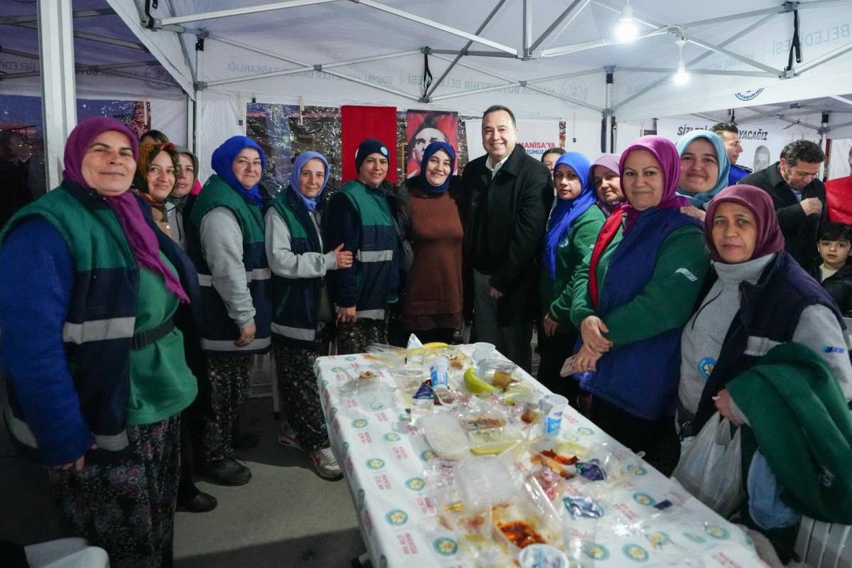 Başkan Dutlulu’dan Saha Personeline İftar Sofrasında Teşekkür ve Ek Ödeme Müjdesi