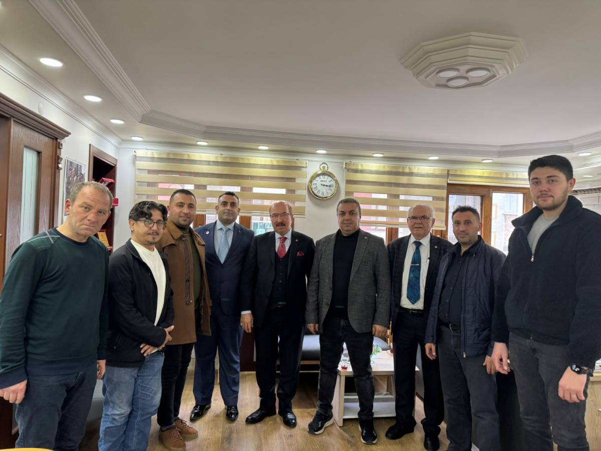 Yeniden Refah Partisi’nden esnaf odalarına hayırlı olsun ziyareti