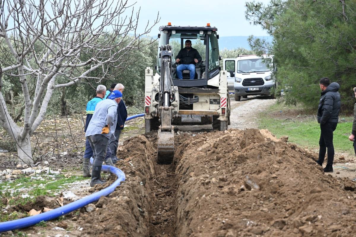 Bir Mahalle Daha Sağlıklı ve Kesintisiz İçme Suyuna Kavuşuyor
