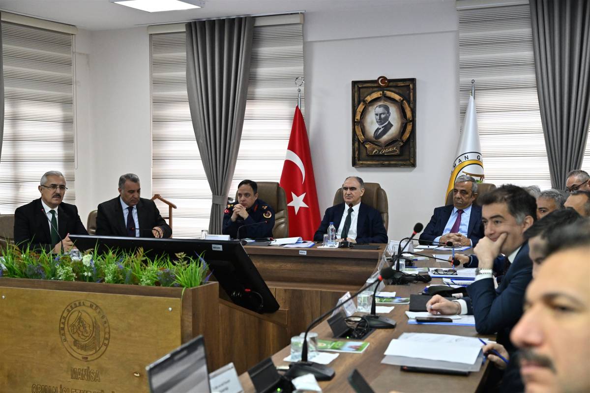 Manisa Orman Yangınlarına Karşı Kalkan Oluşturuyor