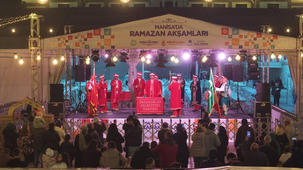 Manisa’da 160 Bin Kişilik Ramazan Sofrası