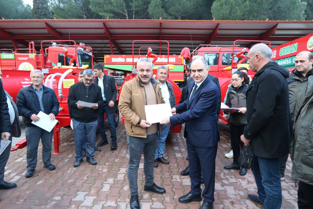 Manisa Orman Yangınlarına Karşı Kalkan Oluşturuyor