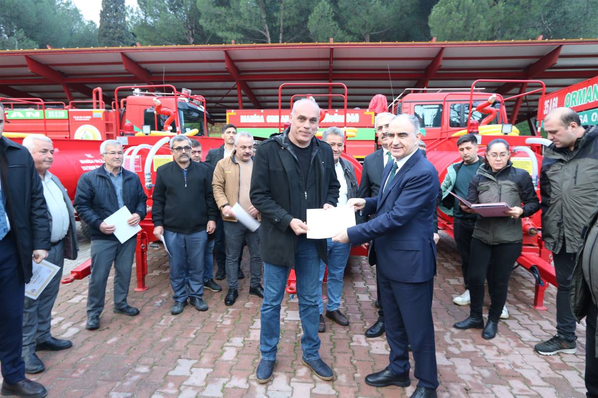 Manisa Orman Yangınlarına Karşı Kalkan Oluşturuyor