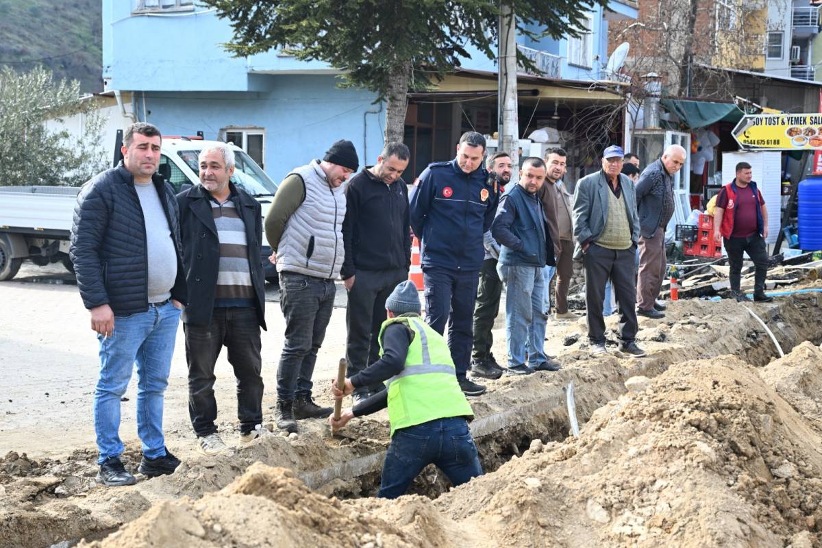 Uluderbent’te 35 Yıllık Su Sorunu Çözülüyor