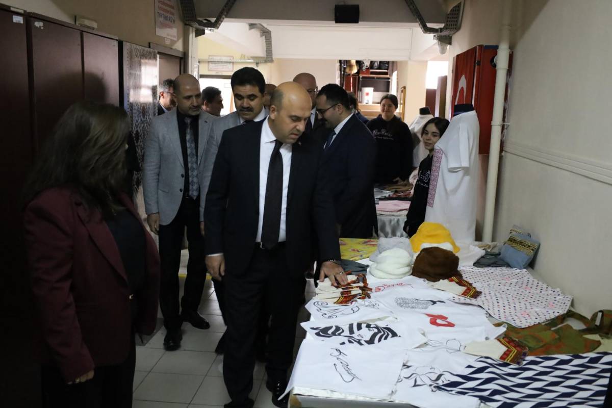 Öngör Kız Meslek Lisesi’nde dev açılış: Atölyeler yenilendi