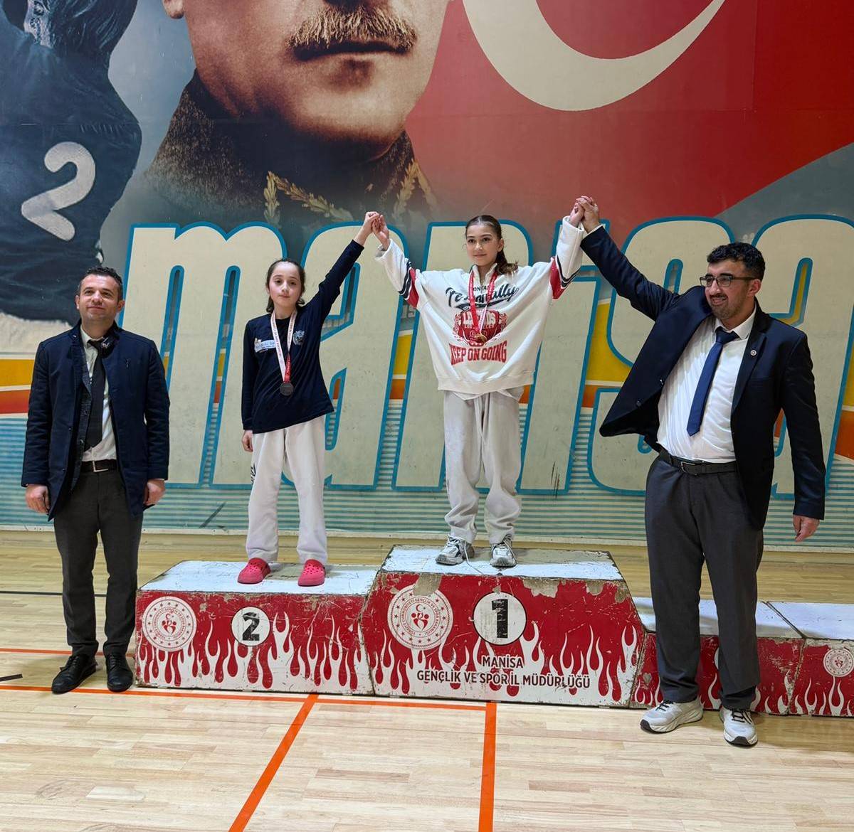 Manisa’da Okul Sporları Taekwondo Yıldızlar İl Birinciliği Tamamlandı