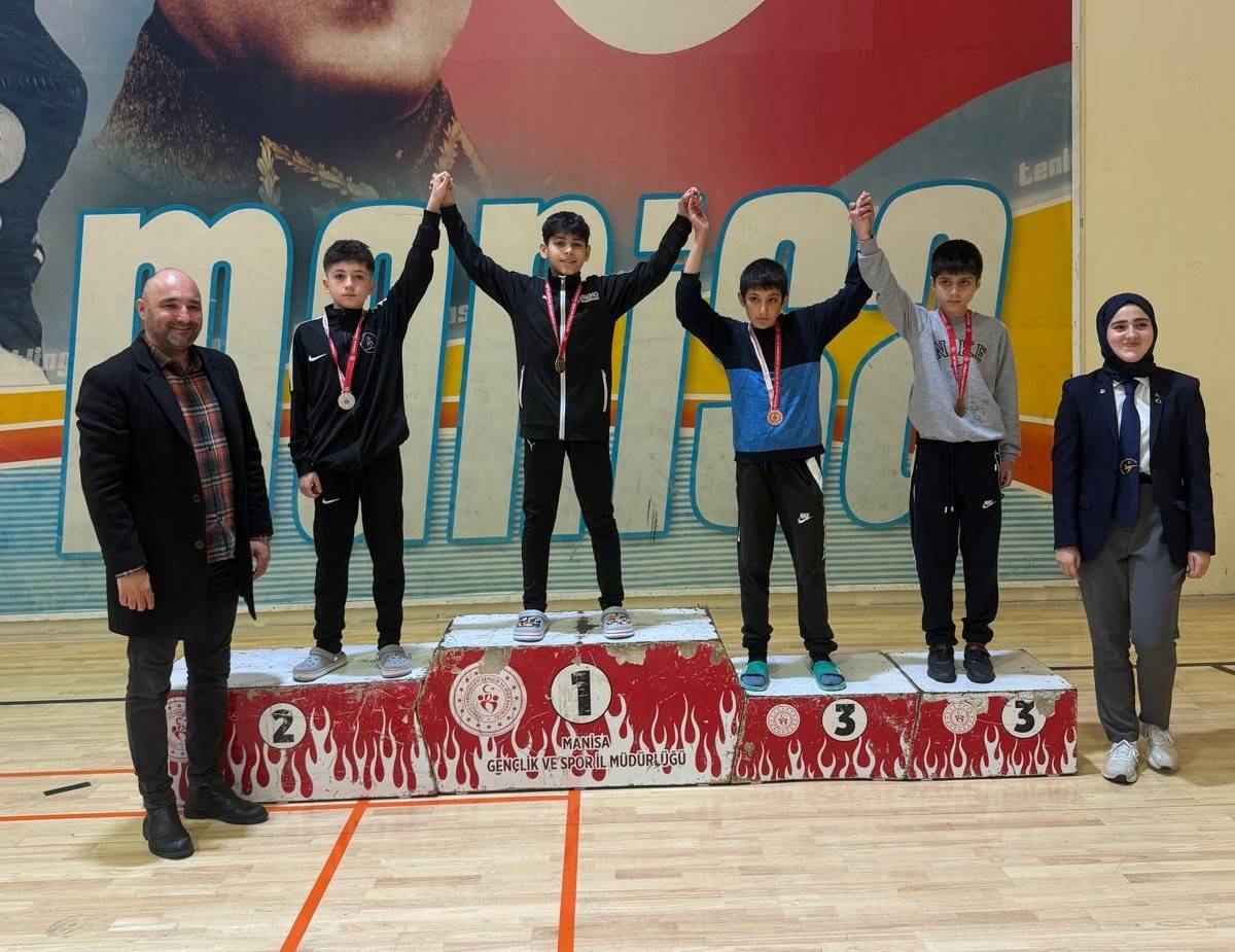 Manisa’da Okul Sporları Taekwondo Yıldızlar İl Birinciliği Tamamlandı
