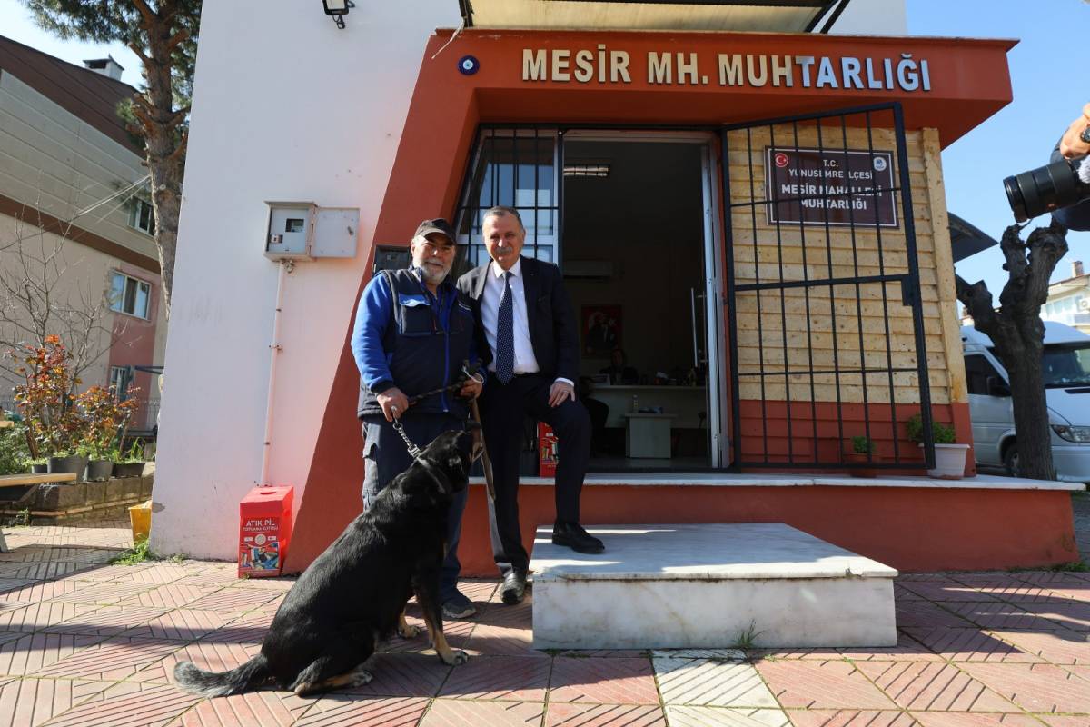 Başkan Balaban Mesir Mahallesi Esnafıyla Buluştu
