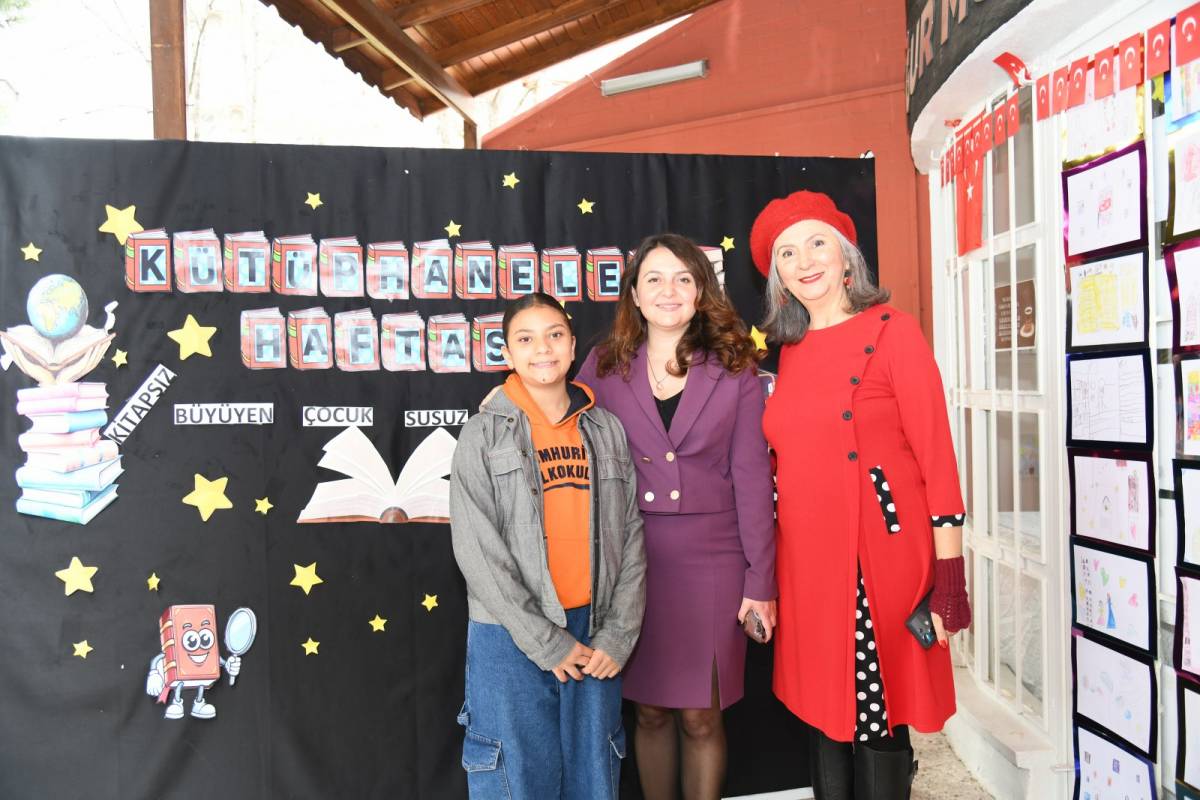 Yunusemre’de Kütüphane Haftası coşkuyla kutlandı