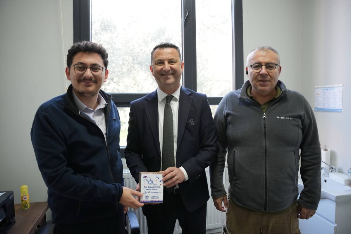 Ekrem Kayserili’den 14 Mart Tıp Bayramı’nda Hekimlere Ziyaret