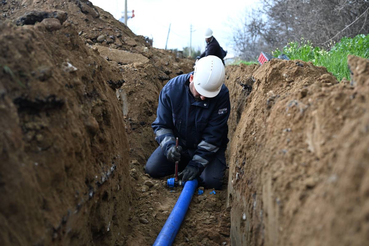 Alaşehir Delemenler’de 40 Yıllık Su Çilesi Son Buluyor