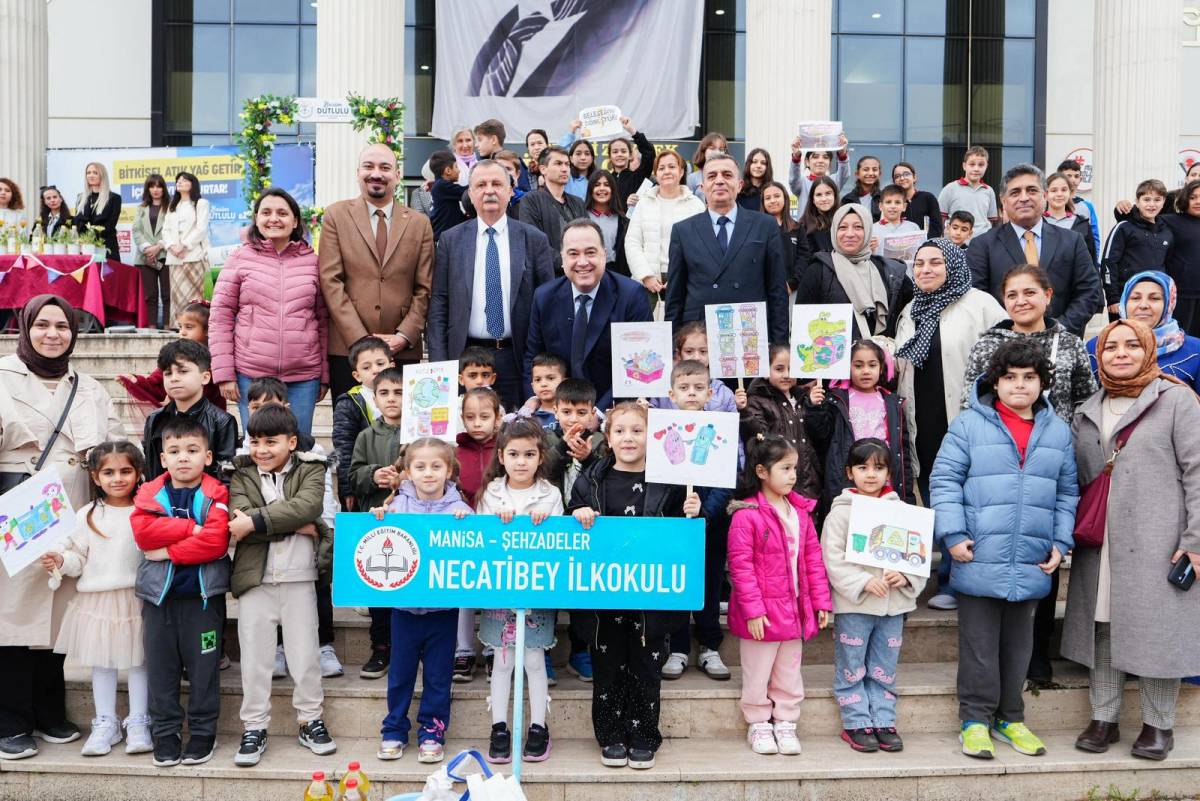 Manisa’da atık yağ kampanyasına yoğun ilgi