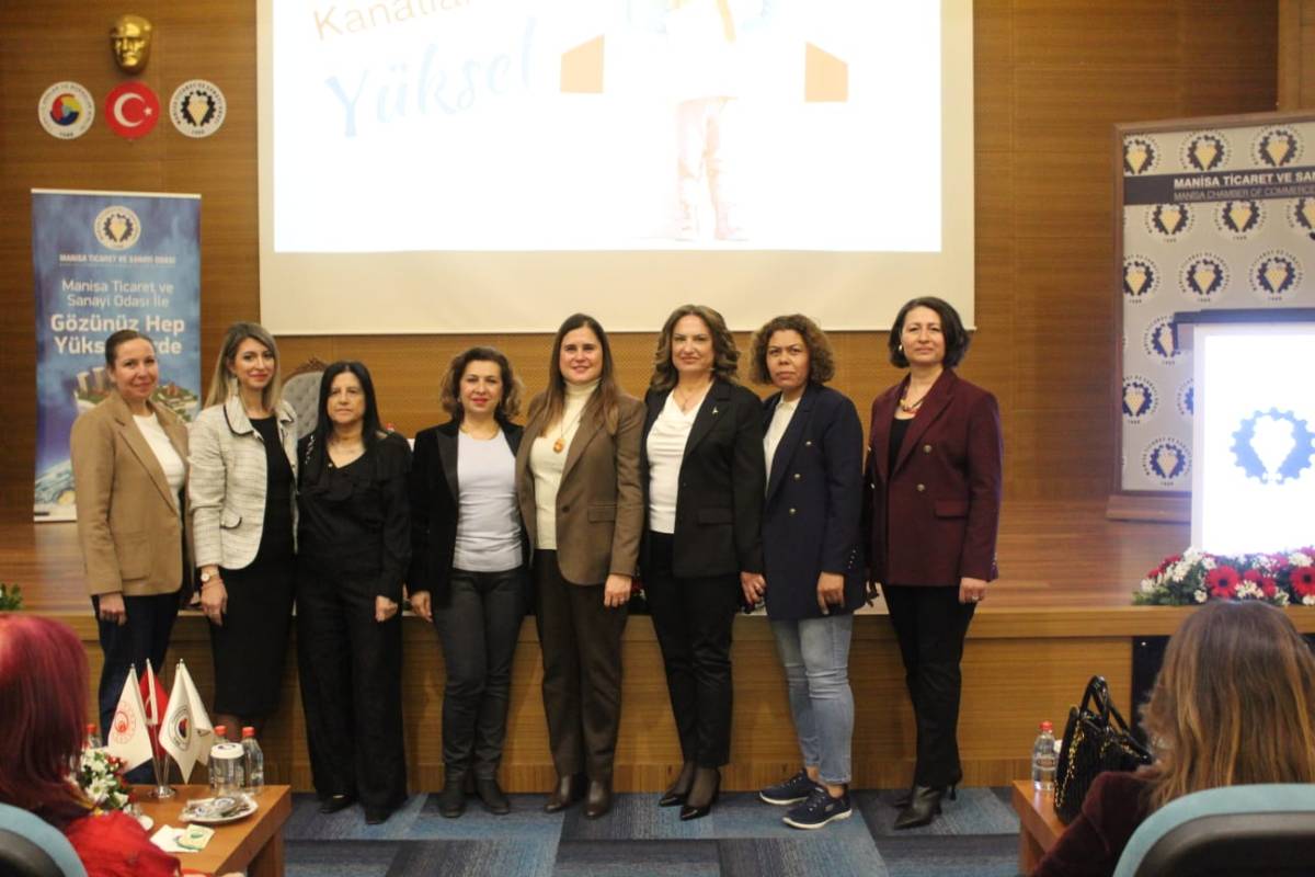 Manisa TSO’da 8 Mart Buluşması: İş Dünyasının Kadınları İlham Veren Söyleşide Bir Araya Geldi