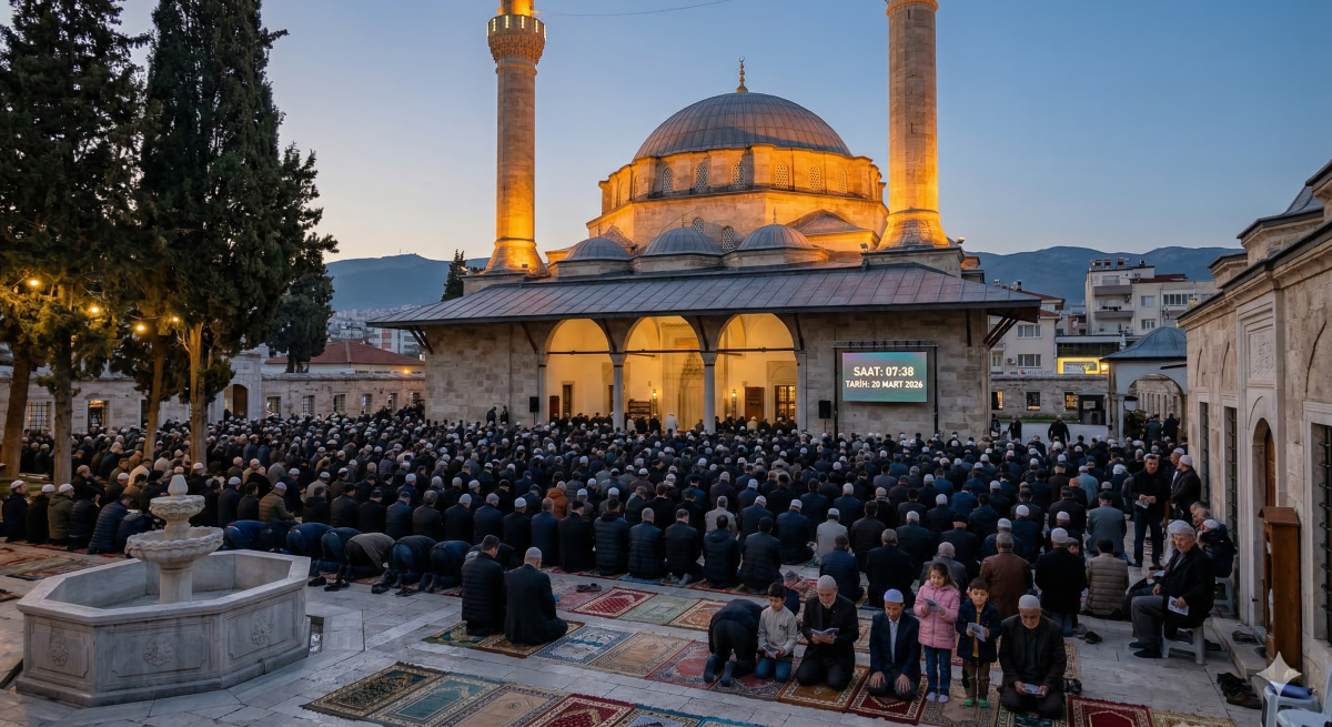 Manisa Bayram Namazı Saati 2026 Diyanet Tarafından Açıklandı