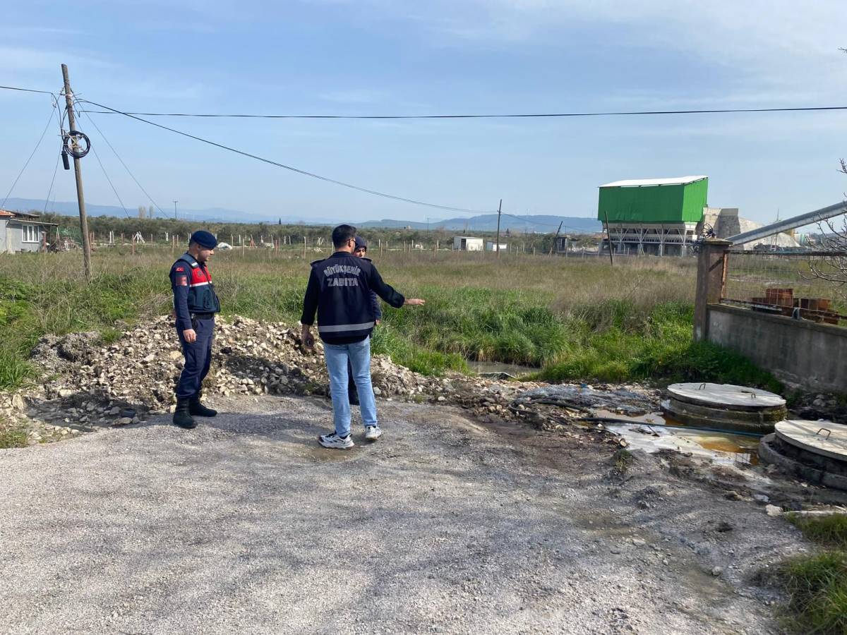 Manisa Büyükşehir’den Çevreyi Kirleten İşletmeye İşlem