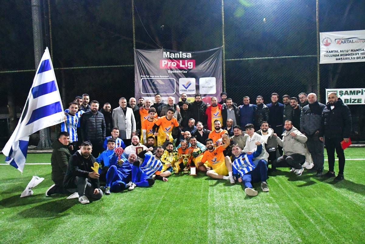 Manisa Prolig’de Şampiyonluk Ateşi: Kupalar Sahiplerini Buldu