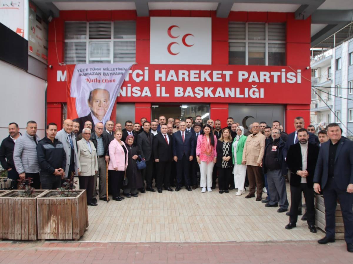 Manisa’da MHP Teşkilatından Terörsüz Türkiye Mesajı