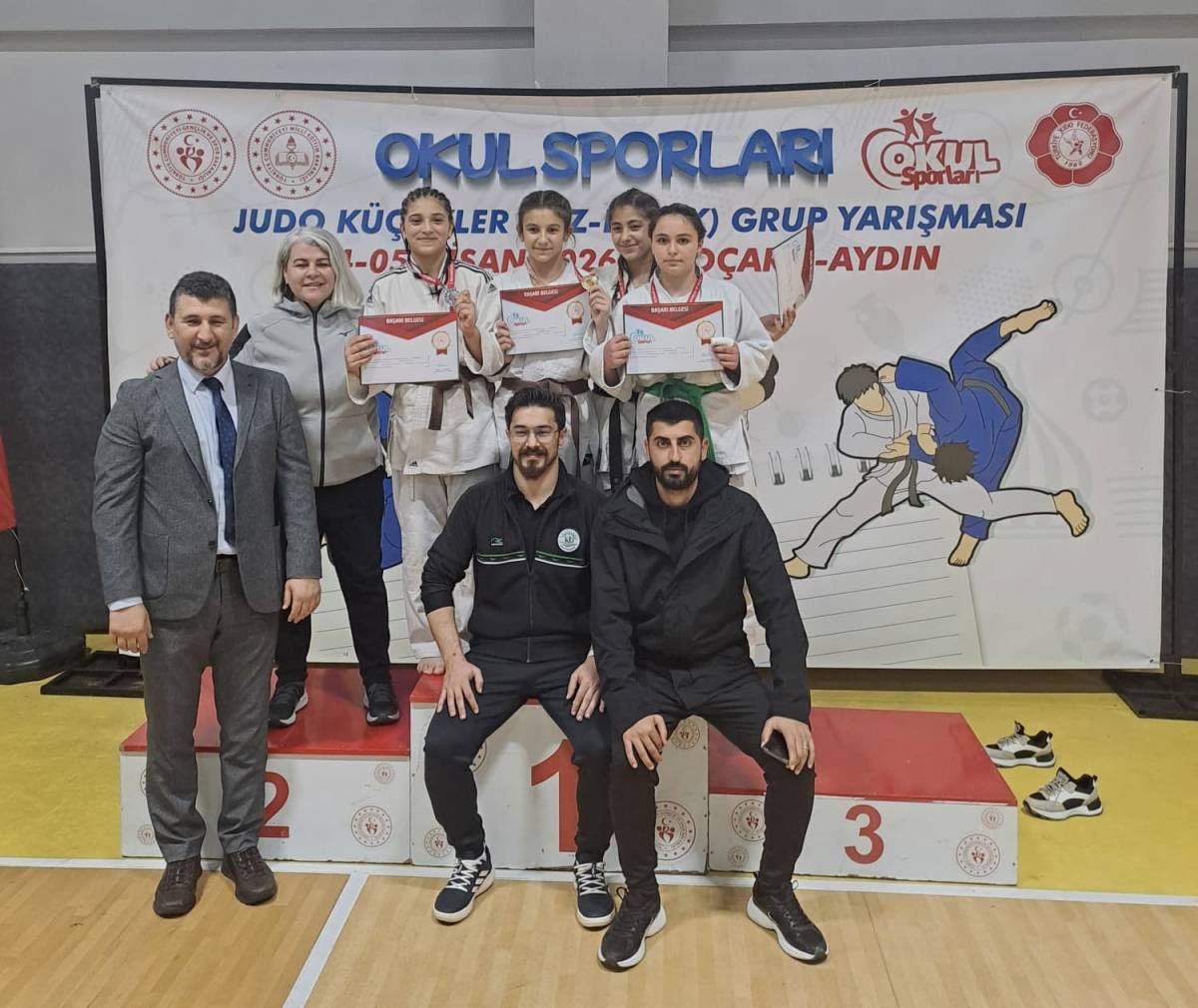 Yunusemre BS Judo Takımı Aydın’da Madalyaları Topladı
