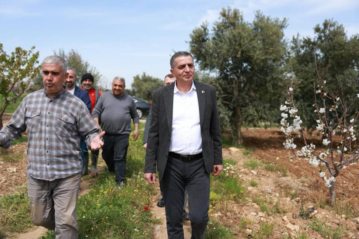 Şehzadeler’de Kiraz Hasadı Öncesi Üreticiyle Buluşma