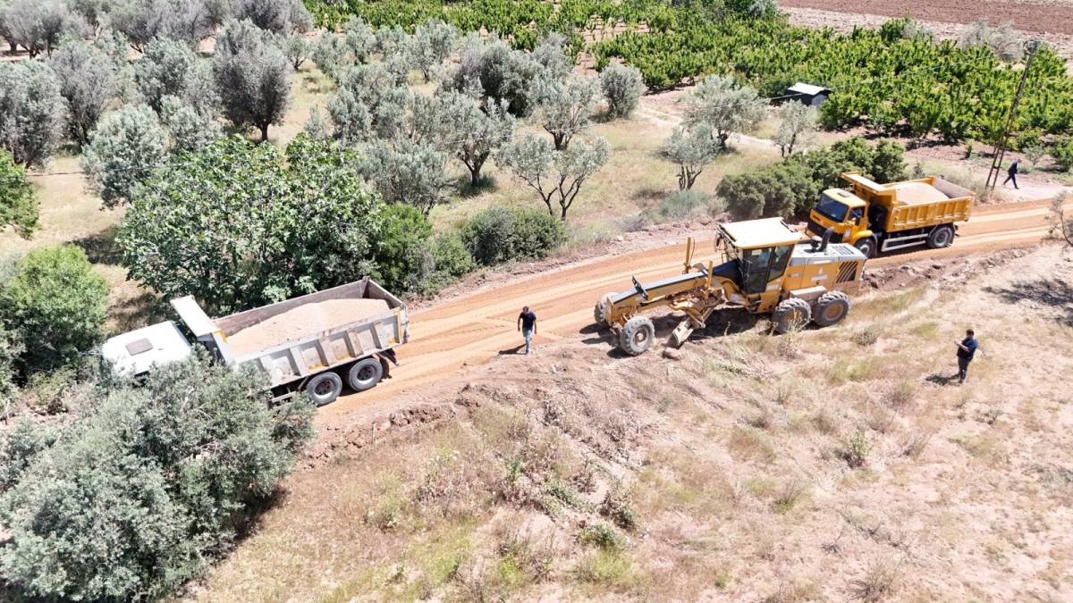 Şehzadeler’de Ova Yollarında 6 Aylık Çalışma