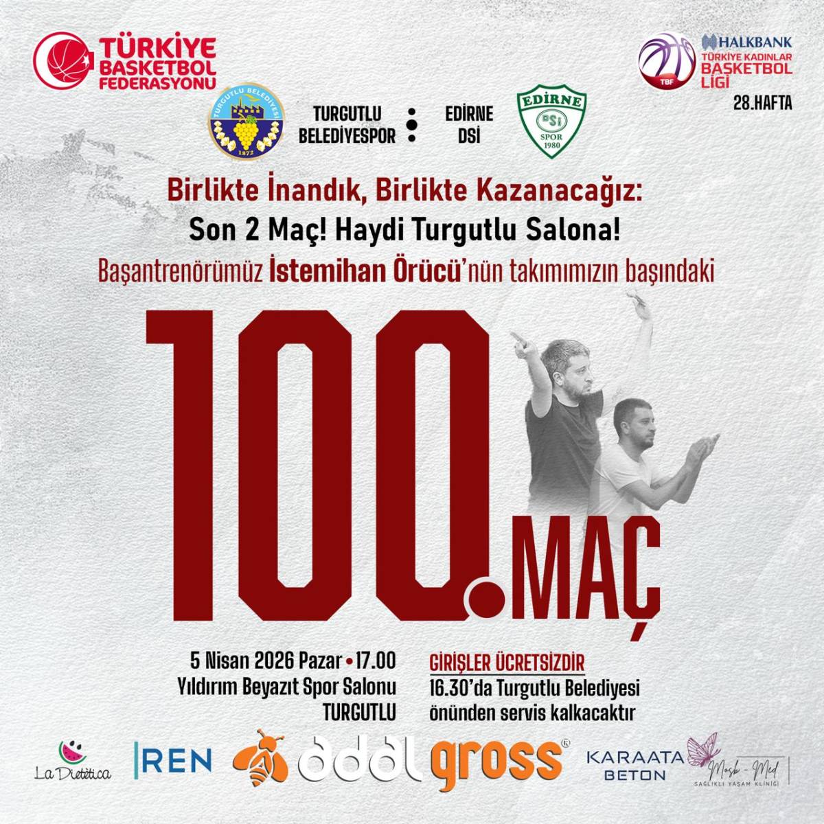 Turgutlu’da Kritik Maç: Şampiyonluk İçin Sahaya