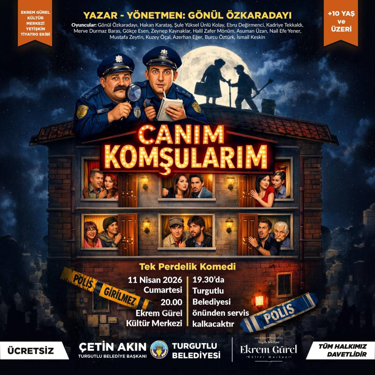 Turgutlu’da “Canım Komşularım” Sahneye Çıkıyor