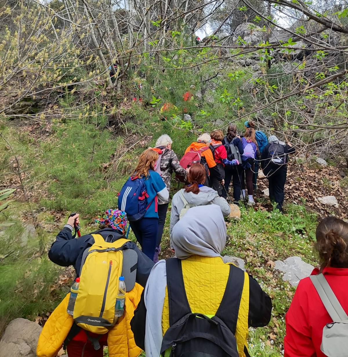 TURBELDAK’tan Homeros Vadisi’nde Doğa Yürüyüşü