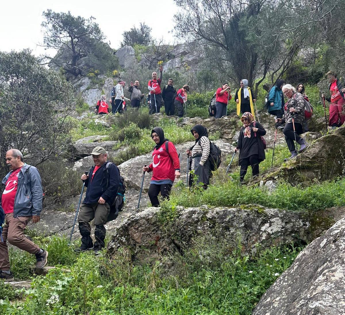 TURBELDAK’tan Homeros Vadisi’nde Doğa Yürüyüşü