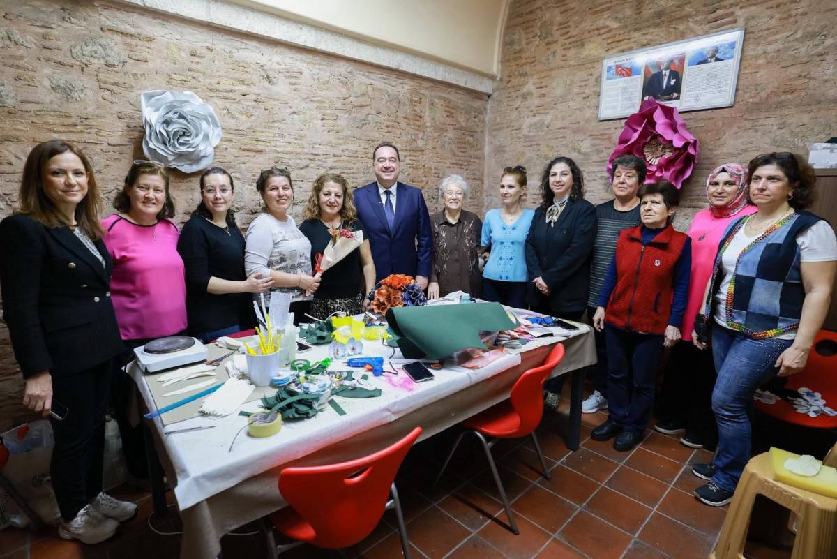 Başkan Besim Dutlulu MASMEK Atölyelerini Ziyaret Etti