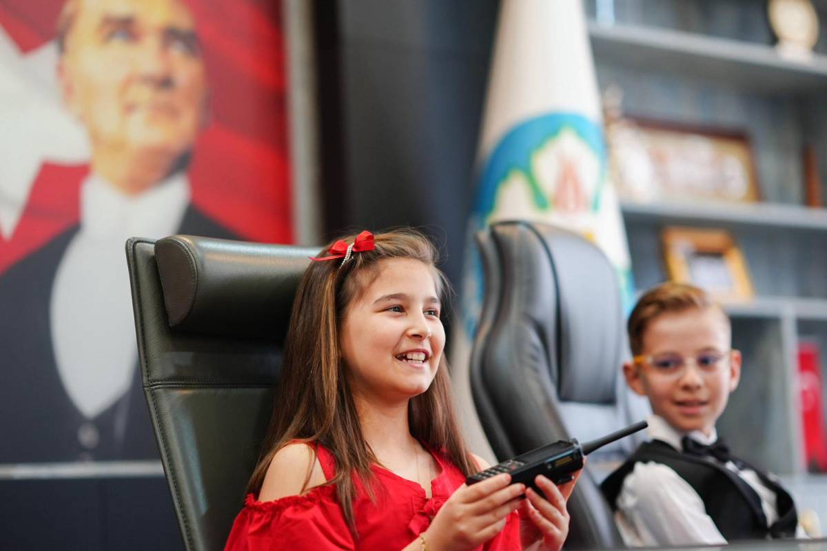 Başkanlık Koltuğu Çocuklara Emanet Edildi