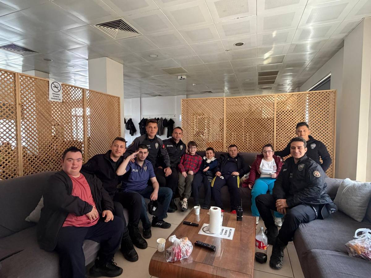 Özel Çocuklardan Polis Haftası’na Anlamlı Ziyaret