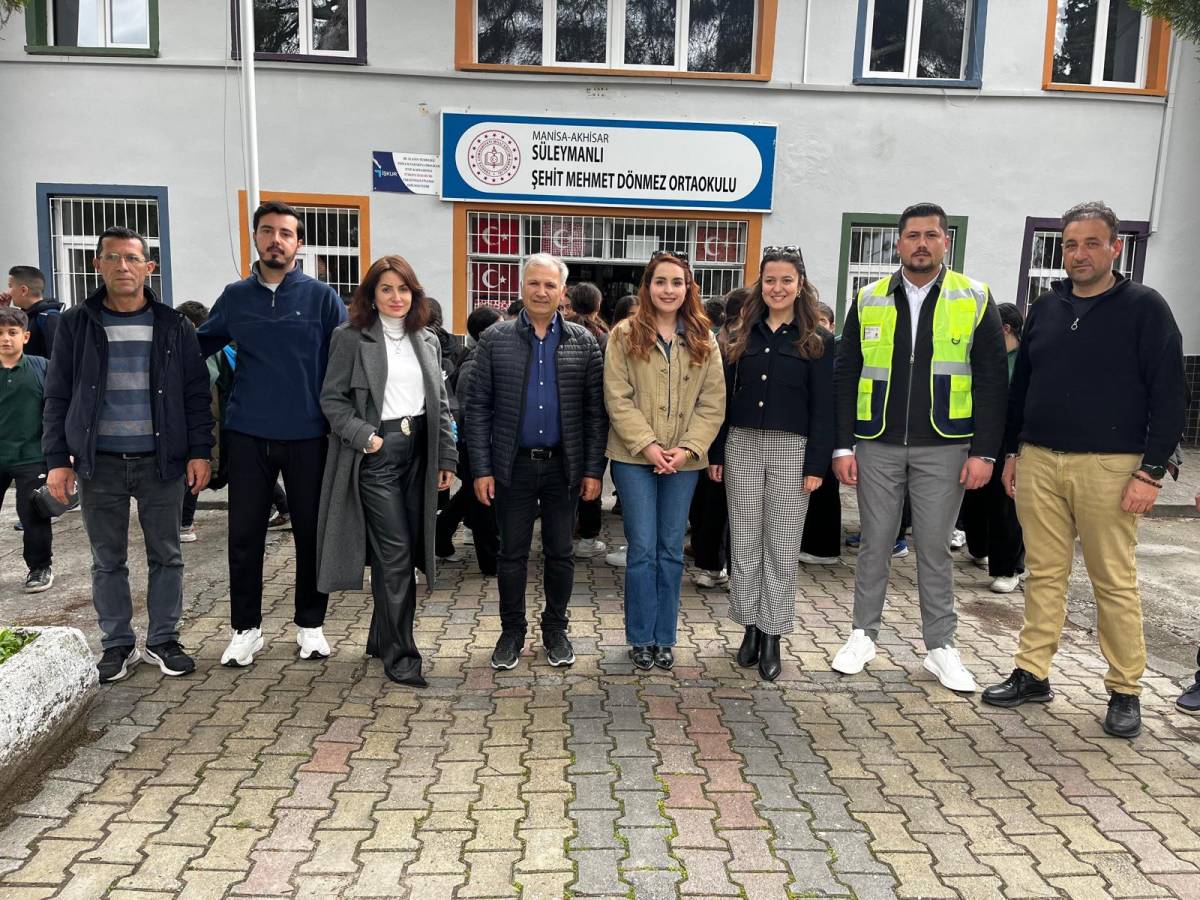 Akhisar’da Okullarda Afet Tatbikatı Yapıldı