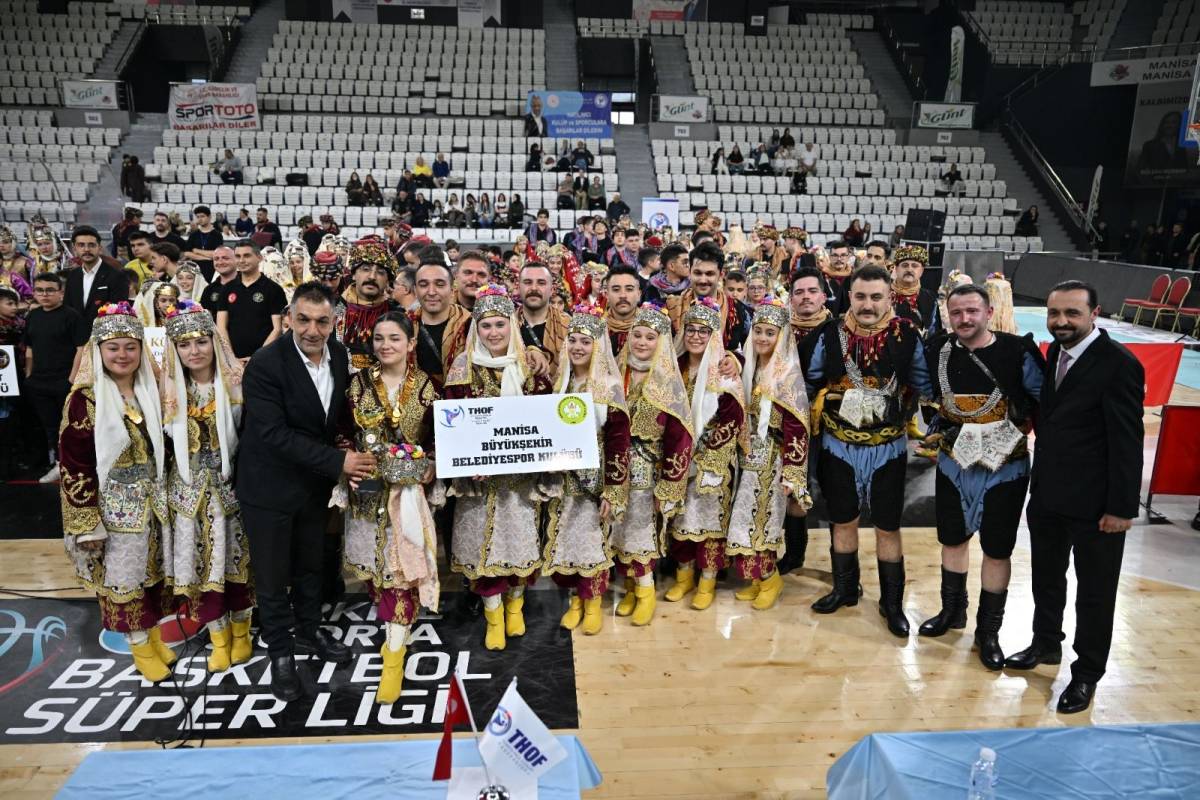 Manisa’da Halk Oyunları Yarışmasına Belediyespor Damgası
