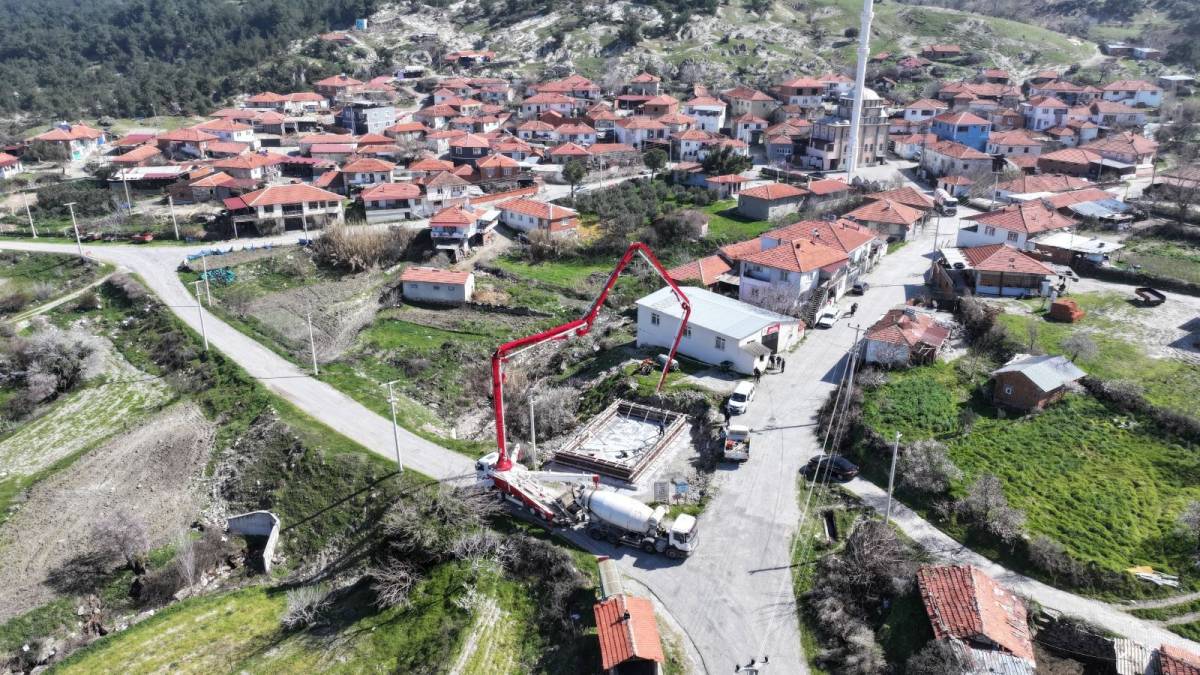 Manisa’da Üreticiye Modern Sulama Havuzu Desteği