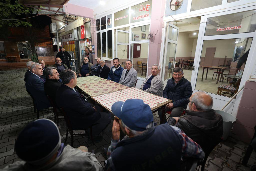 Başkan Şimşek Mahallelerde Talepleri Dinledi