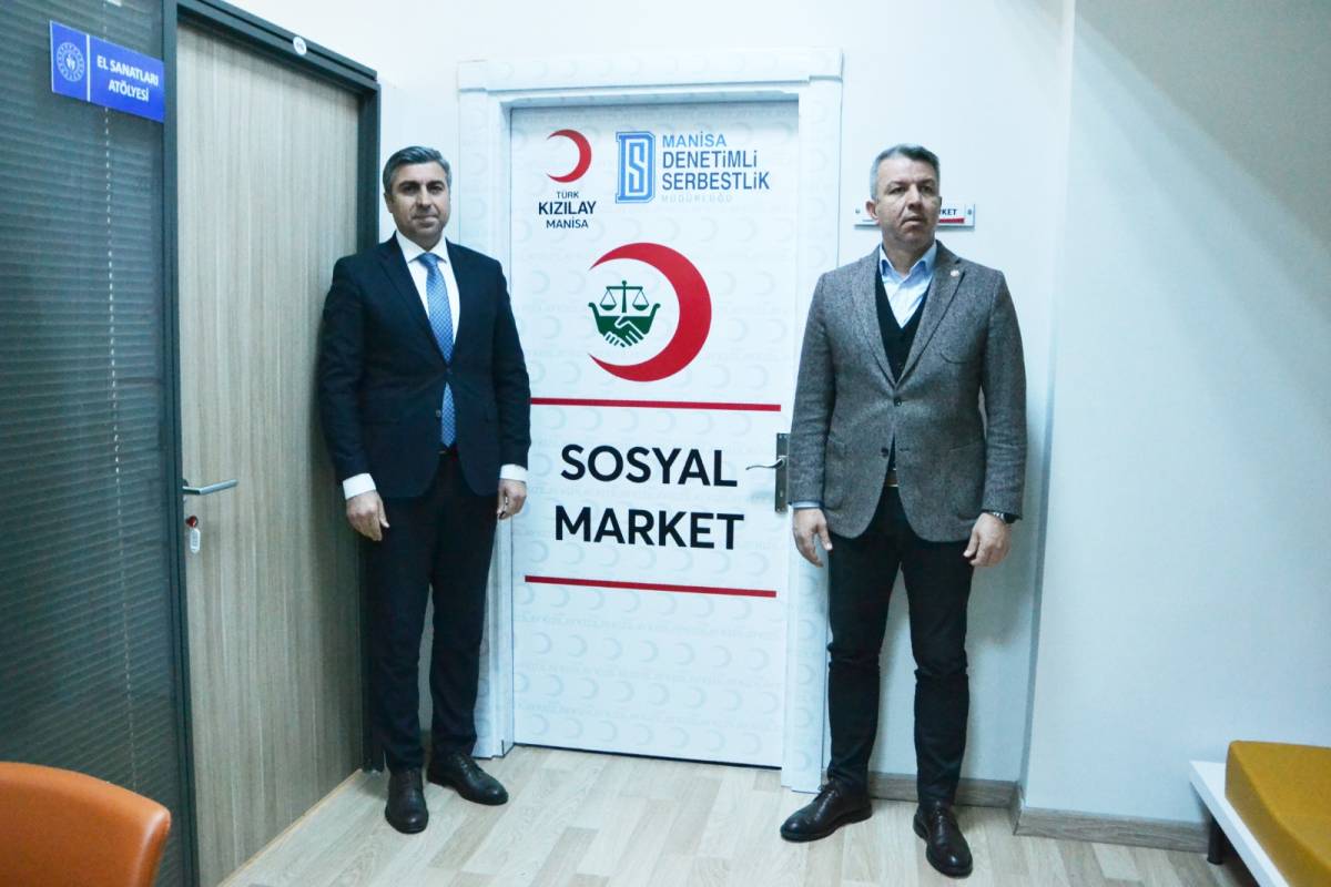 Manisa'da Sosyal Destek Protokolü: Kızılay ve Adalet El Ele