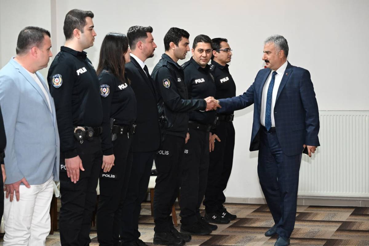 Manisa Emniyetinde Başarı Ödüllendirildi