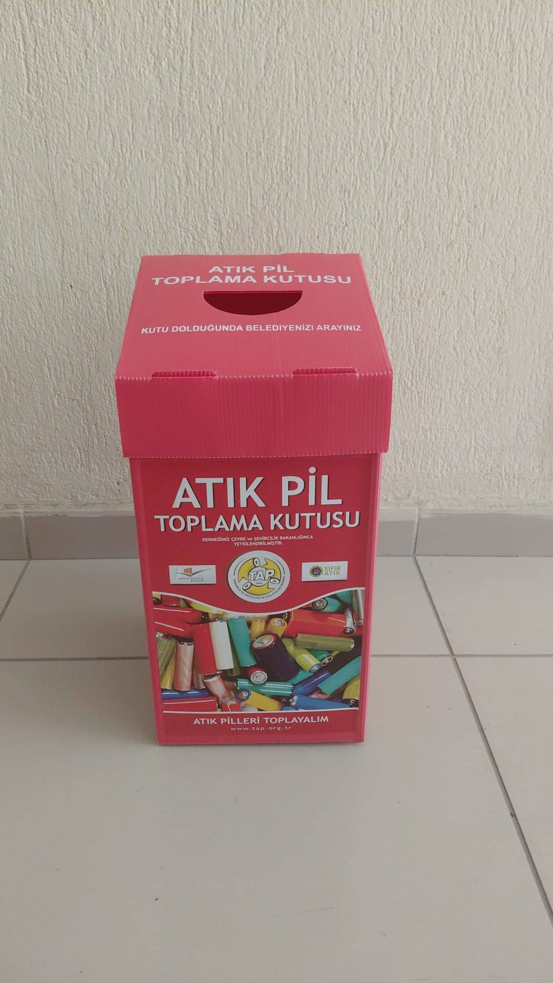 Atık Piller Zeytin Fidanına Dönüştü