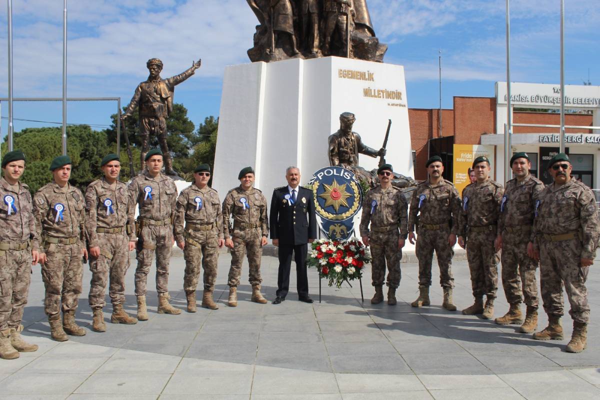 Türk Polisi 181. yılında Manisa’da anıldı