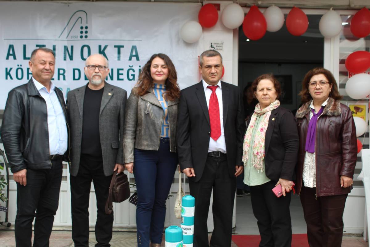 Altınokta Körler Derneği’nin yeni binası açıldı