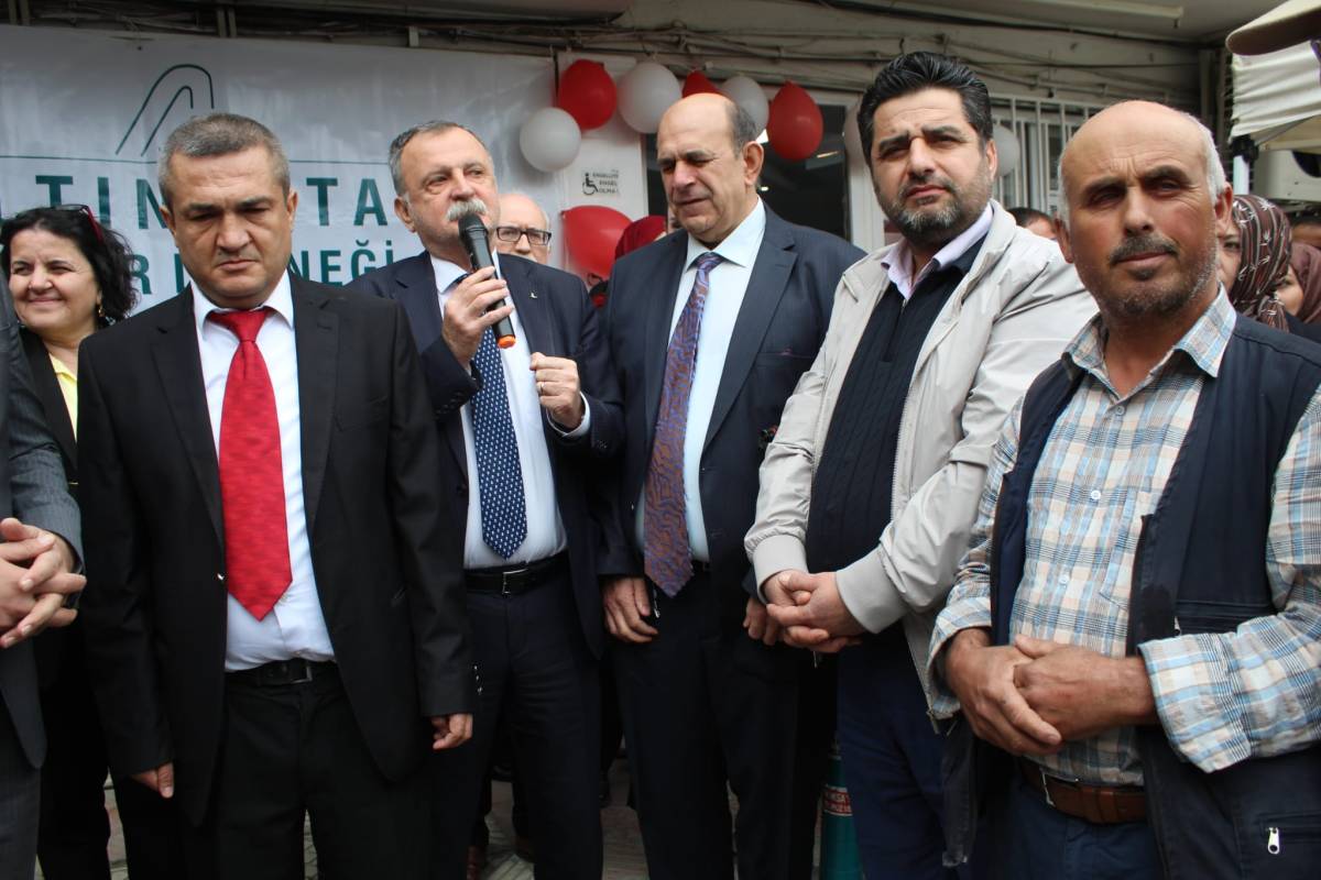 Altınokta Körler Derneği’nin yeni binası açıldı