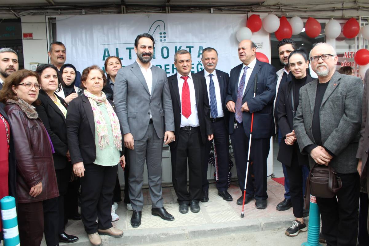 Altınokta Körler Derneği’nin yeni binası açıldı
