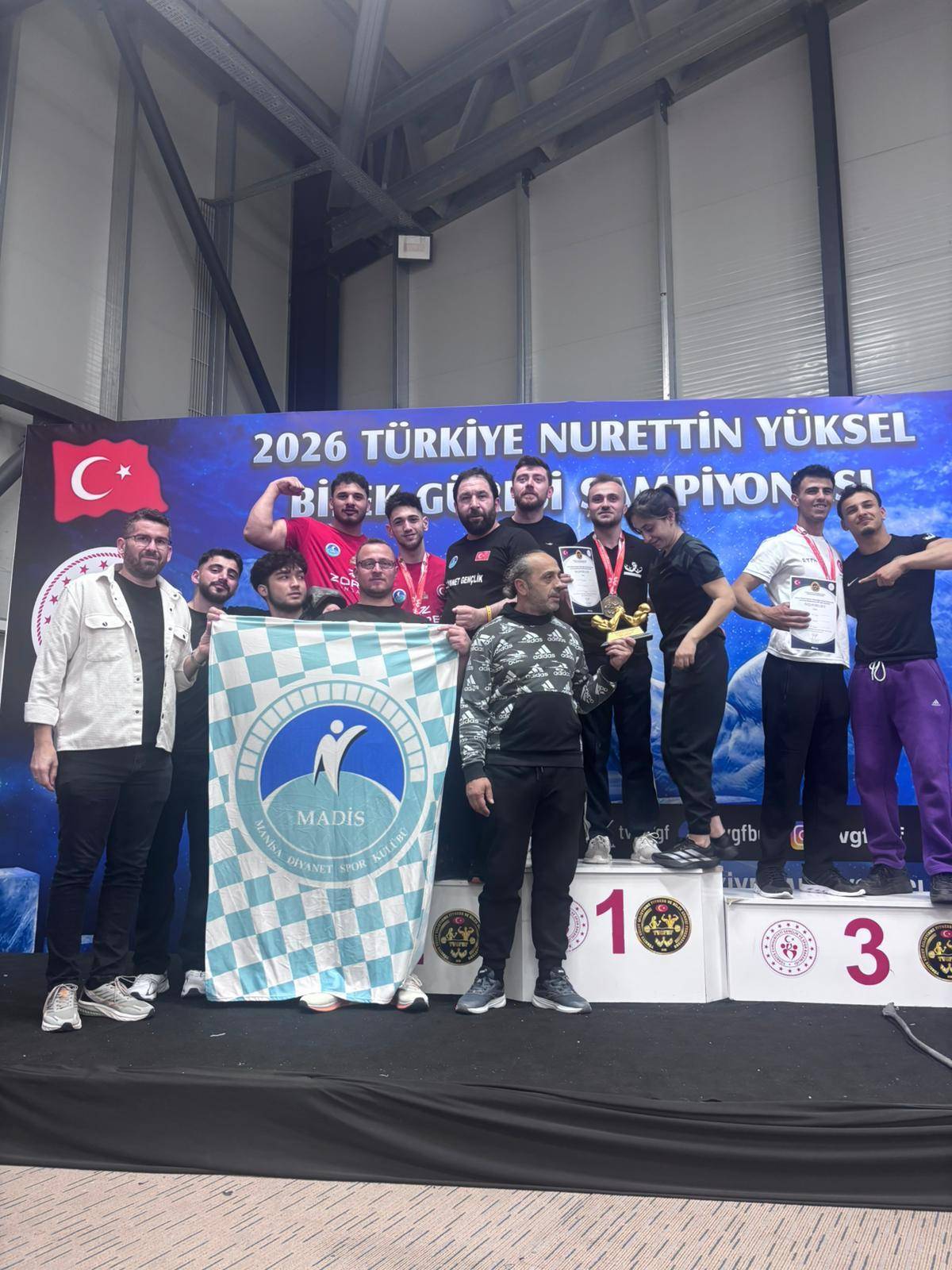 Manisa Diyanet Spor’dan Türkiye ikinciliği