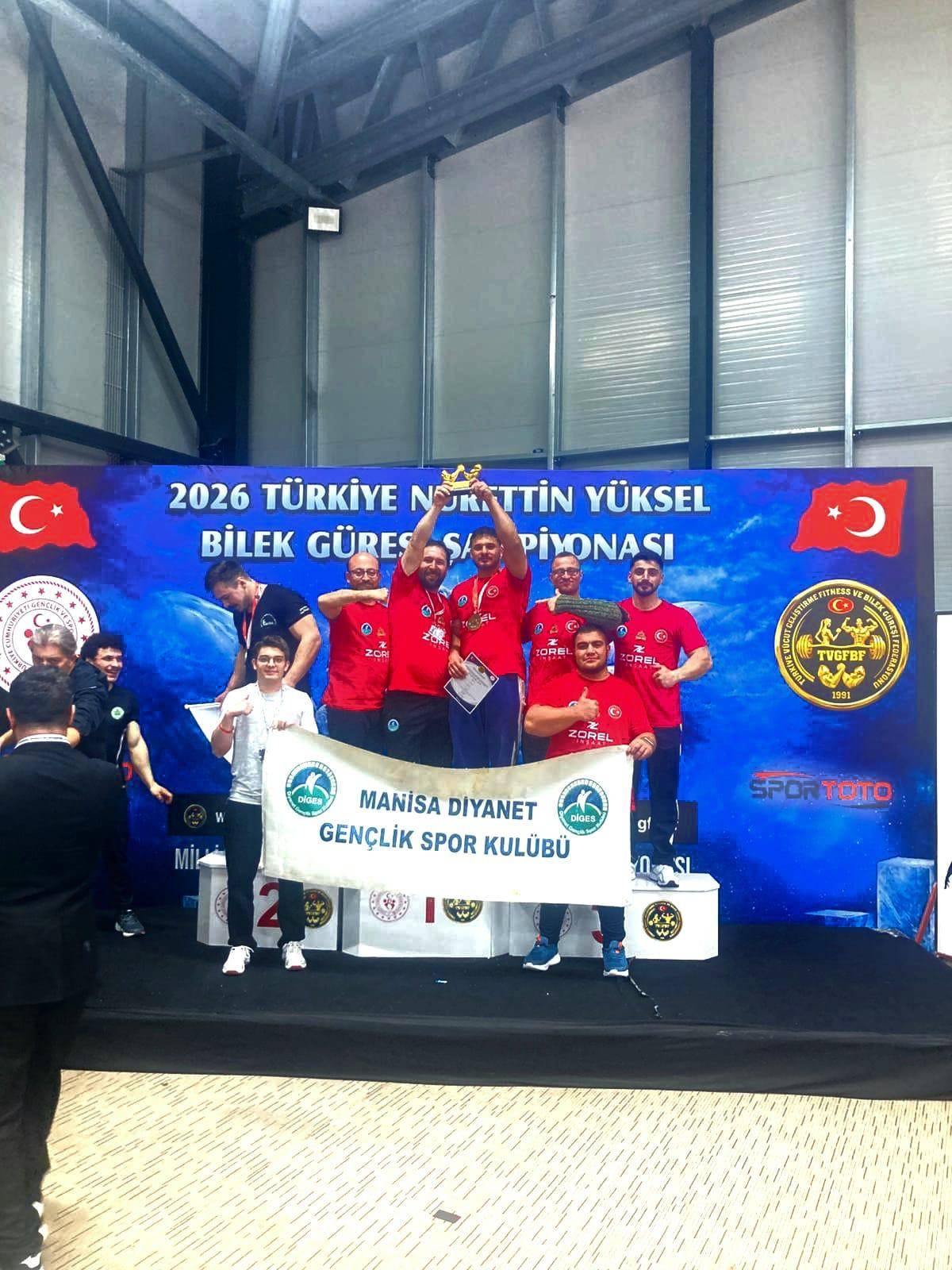 Manisa Diyanet Spor’dan Türkiye ikinciliği